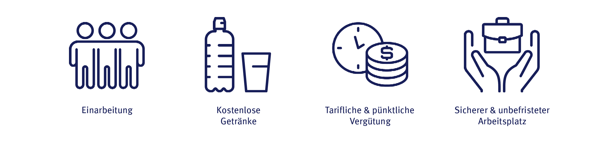 tarifliche & pünktliche Vergütung, Sicherer & unbefristeter Arbeitsplatz, Moderner Geräte- & Maschinenpark, Individuelle Weiterbildung, kostenlose Getränke,  Kostenübernahme für Arbeitskleidung, Firmenevents, Kostenübernahme Schulbücher, Übernahme nach der Ausbildung, Abwechslungsreiche Bauprojekte, JobRad, Lernangebote Azubis, Zuschuss zum Führerschein, 30 variable Urlaubstage , Zuschuss für Mitgliedschaft bei Hansefit, betriebliche Gesundheitsvorsorge, Einarbeitung, Azubi-Car